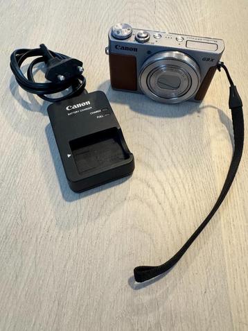 Canon G9x inclusief geheugenkaart en lader beschikbaar voor biedingen