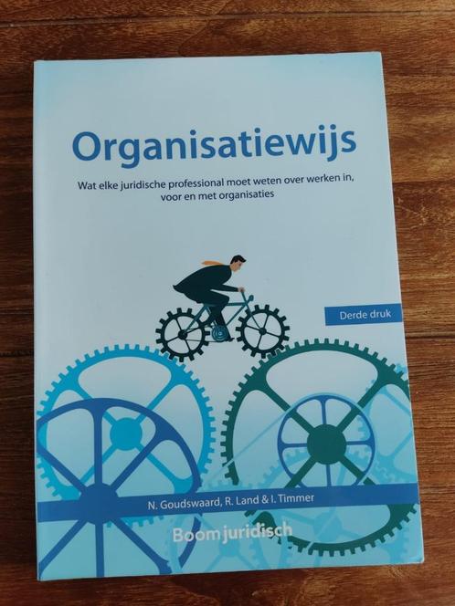 Organisatiewijs, Boeken, Schoolboeken, Zo goed als nieuw, Overige vakken, Overige niveaus, Ophalen of Verzenden