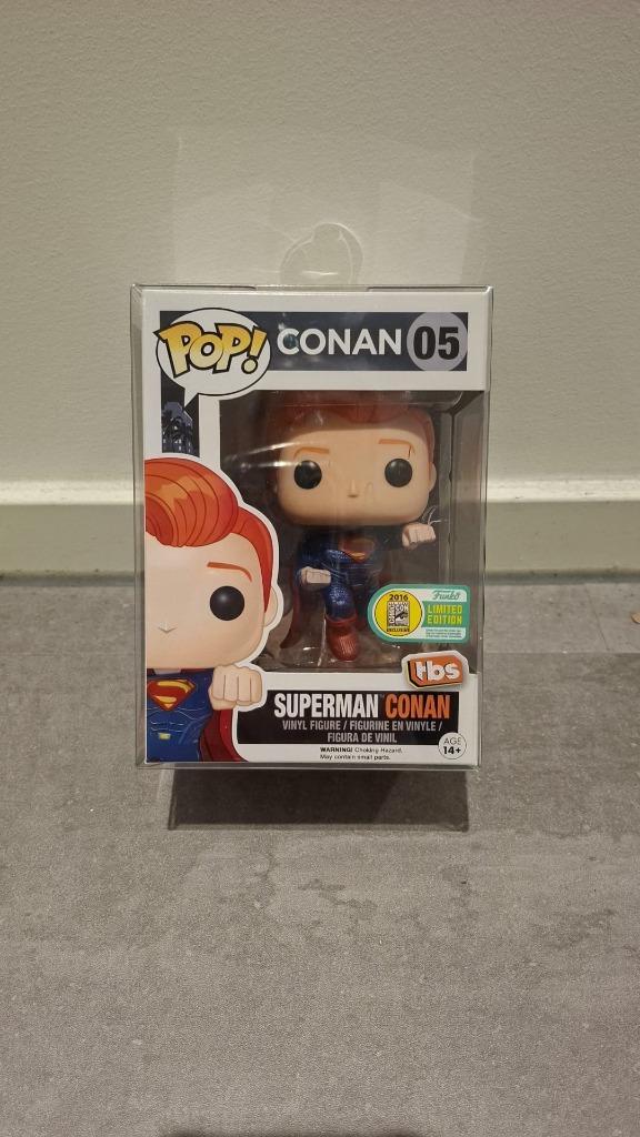 Funko Pop! Conan as Superman #05 – (Limited Edition), Verzamelen, Poppetjes en Figuurtjes, Nieuw, Ophalen of Verzenden