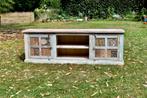 TV kast hout balinees houtsnijwerk  Ibiza stijl, Ophalen, 150 tot 200 cm, Nieuw, Minder dan 100 cm