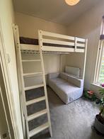 Ikea stora witte hoogslaper 140 twijfelaar bed, Huis en Inrichting, Slaapkamer | Stapelbedden en Hoogslapers, Ophalen, Gebruikt