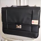 Oerdegelijke Delsey akte-/ laptop-tas., Ophalen of Verzenden, Zo goed als nieuw, Zwart, Schoudertas