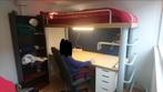 Stevige hoogslaper met bureau, Huis en Inrichting, Ophalen, Hoogslaper, Eenpersoons, 210 cm