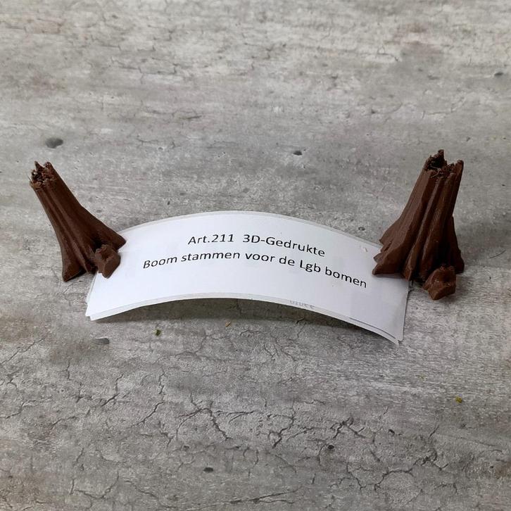modeltrein Art. 211 losse  Boomstronken 3 D geprint, Hobby en Vrije tijd, Modeltreinen | H0, Nieuw, Natuur, Gelijkstroom, Märklin