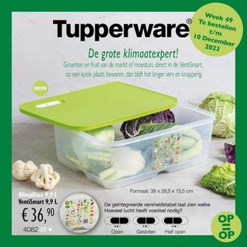 Tupperware ventismart 9,9 liter / groentedoos
