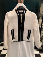 ArmaniJeans damesjasje Ital.mt. 44 off-white/zwarte accenten, Kleding | Dames, Overige Dameskleding, Ophalen of Verzenden, Zo goed als nieuw