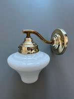 Art Deco Wandlamp ontworpen door Jan Wickelgren, Huis en Inrichting, Lampen | Wandlampen, Ophalen of Verzenden, Gebruikt, Glas