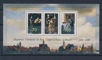 1996 Blok Johannes Vermeer 1667 postfris beschikbaar voor biedingen