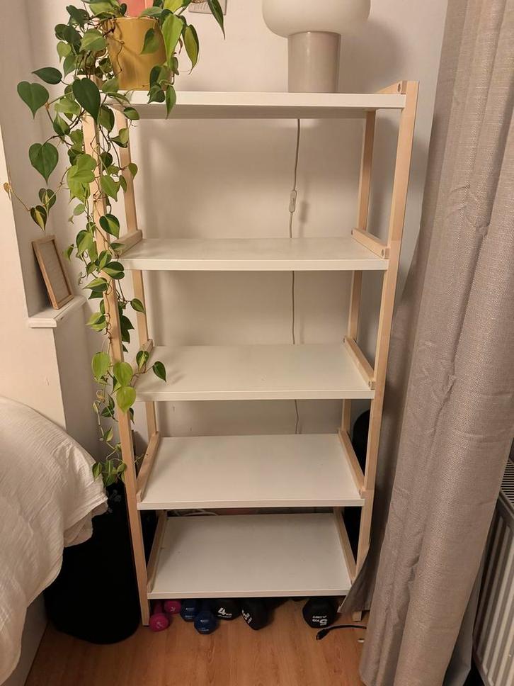 IKEA EKENABBEN Stellingkast, Huis en Inrichting, Kasten | Stellingkasten, Zo goed als nieuw, Ophalen