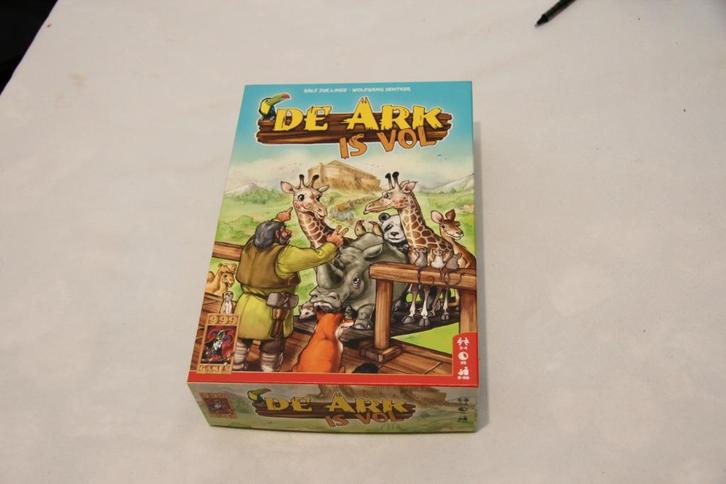 De ark is vol bordspel, Hobby en Vrije tijd, Gezelschapsspellen | Bordspellen, Zo goed als nieuw, Een of twee spelers, Drie of vier spelers