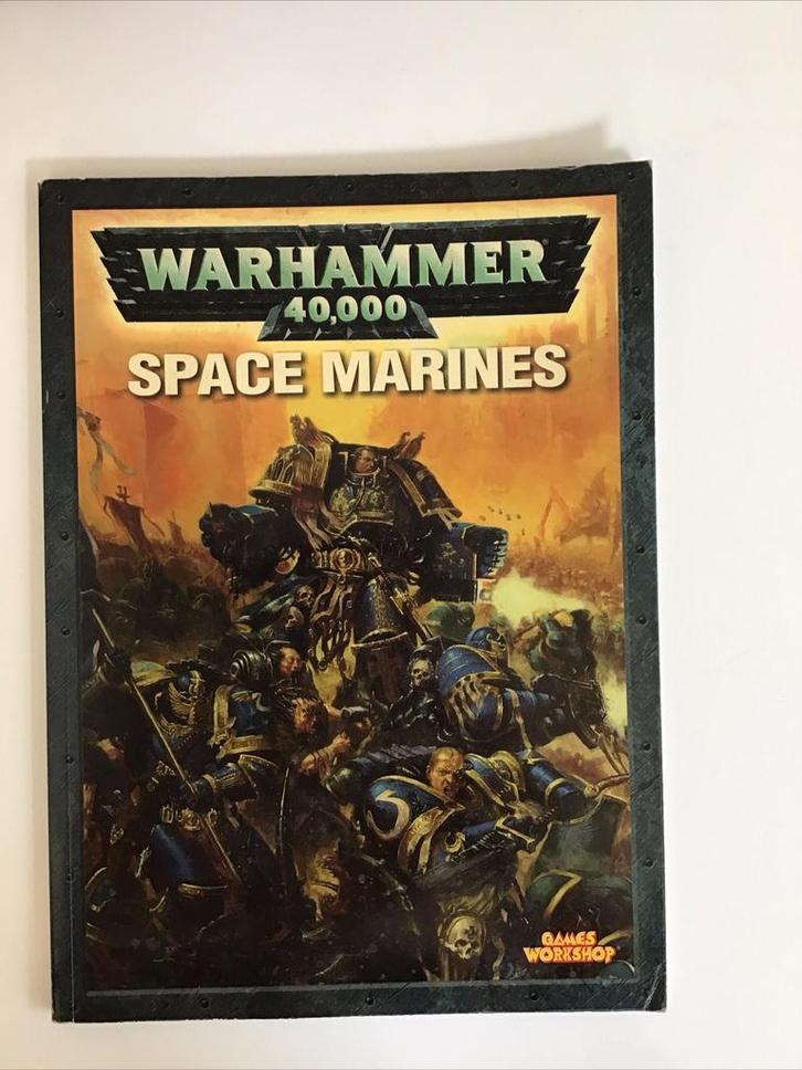 Warhammer 40,000: Codex Space Marines (4th Edition - 2004), Hobby en Vrije tijd, Wargaming, Zo goed als nieuw, Figuurtje(s), Ophalen of Verzenden