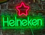 Super mooie Heineken neon Ledverlichting, Verzamelen, Merken en Reclamevoorwerpen, Ophalen of Verzenden, Lichtbak of (neon) lamp