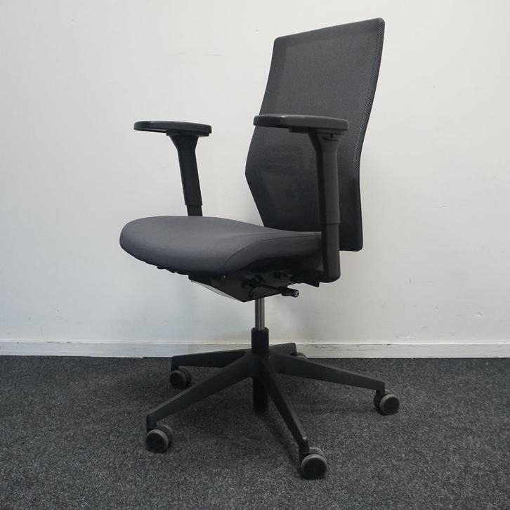 König + Neurath JET II SP Bureaustoelen Antraciet | NPR1813, Huis en Inrichting, Bureaustoelen, Gebruikt, Bureaustoel, Grijs, Ergonomisch