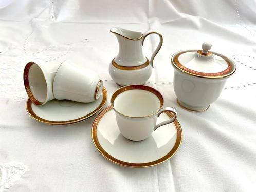 Porseleinen Koffiekopjes Hutschenreuther Selb - Duitsland, Antiek en Kunst, Antiek | Servies los, Ophalen