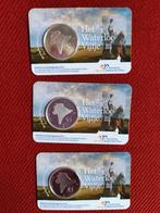 3x Waterloo Vijfje 2015 - Zwaar Verzilverd 3 x €5, Postzegels en Munten, Munten | Nederland, Koning Willem III, 5 gulden, Zilver