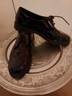 Zwarte lakleren veterschoenen Sascha maat 40, Zwart, Ophalen of Verzenden, Sacha, Gedragen
