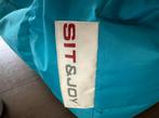 Zitzak sit&joy, Huis en Inrichting, Zitzakken, Ophalen, Gebruikt, Blauw, Zitzak