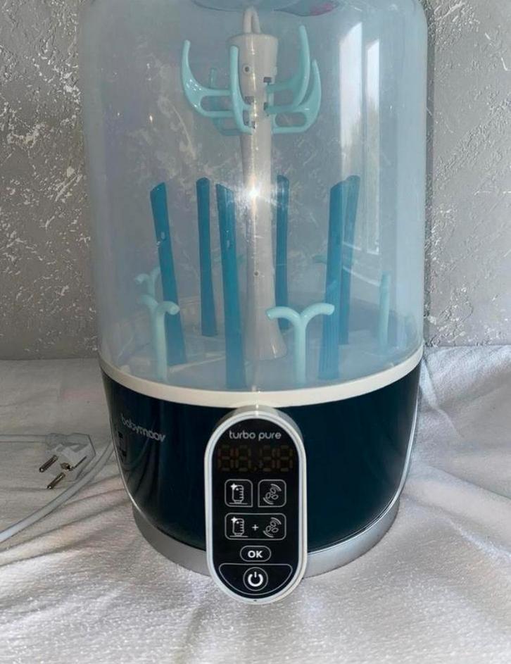 Babymoov Turbo Pure Sterilisator - Zo goed als nieuw!, Kinderen en Baby's, Babyvoeding en Toebehoren, Zo goed als nieuw, Sterilisator