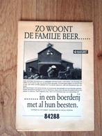 Bouwtekening voor boerderij /patroon boer, boerin en beeste, Ophalen of Verzenden, Nieuw, Knutselwerk