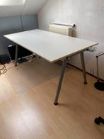 2x IKEA Bureau 160x80cm - Verstelbare Poten, Ophalen, In hoogte verstelbaar, Gebruikt, Bureau