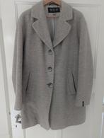 Lichtgrijze Halflange Winterjas, Maat 38/40 (M), Ophalen of Verzenden, Grijs, Gedragen
