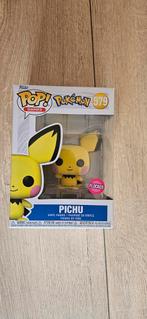 Funko Pop Pokemon - Flocked Pichu, Verzamelen, Ophalen of Verzenden, Zo goed als nieuw