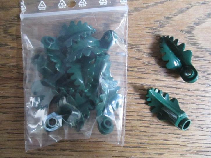 Lego Plant Plate Round 1x1 with Curved Upright Leaf Nieuw, Kinderen en Baby's, Speelgoed | Duplo en Lego, Nieuw, Lego, Ophalen
