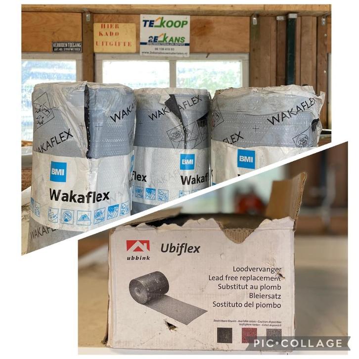 88 - Loodvervanger WakaFlex en UbiFlex, Doe-het-zelf en Verbouw, Dakpannen en Dakbedekking, Zo goed als nieuw, Overige typen, Overige materialen
