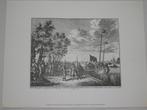 repro. ets/gravure onderhandl. graaf Willem a/d Amstel 1650, Antiek en Kunst, Ophalen of Verzenden