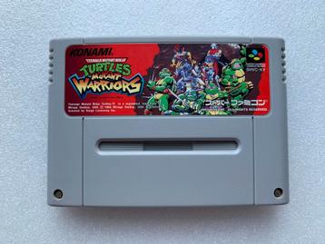 Nintendo Super Famicom TMNT Turtles Mutant Warriors Konami  beschikbaar voor biedingen