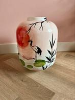 Villa Pottery vaas Flamingo, Ophalen, Overige materialen, Overige kleuren, Zo goed als nieuw