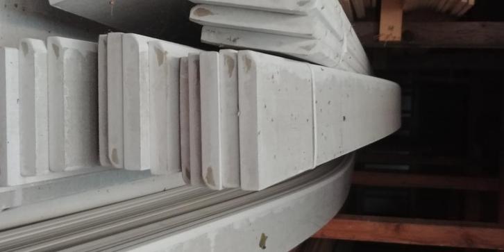 Mdf plinten gegrond 9cm breed en andere maten, Doe-het-zelf en Verbouw, Plinten en Afwerking, Nieuw, Plinten, Mdf, 250 cm of meer