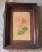 Antiek schilderij lelie blad , 1920 jaren ., Antiek en Kunst, Ophalen