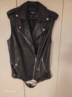 Only bodywarmer - Nep Leer - Zwart - Maat XS, Only, Zwart, Nieuw, Ophalen of Verzenden