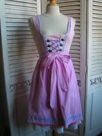 tiroler dirndl jurk en schort maat 36 nr HH 480, Carnaval, Verzenden, Zo goed als nieuw, Kleding