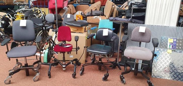 Trippelstoel diverse uitvoeringen vanaf € 225,-, Diversen, Rolstoelen, Gebruikt, Ophalen