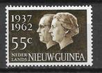 Nederlands Nieuw Guinea 1962 Zilveren huwelijk Juliana pfris, Postzegels en Munten, Postzegels | Nederlands-Indië en Nieuw-Guinea