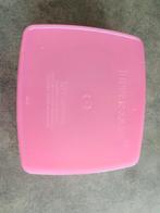 Roze Tupperware Bakje met Deksel, Ophalen, Zo goed als nieuw, Rood, Bak of Kom