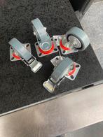 Zwenkwielen, Doe-het-zelf en Verbouw, Zwenkwielen, Ophalen of Verzenden, Zo goed als nieuw