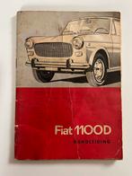 Fiat 1100D Handleiding - 1e Druk 1963, Ophalen of Verzenden