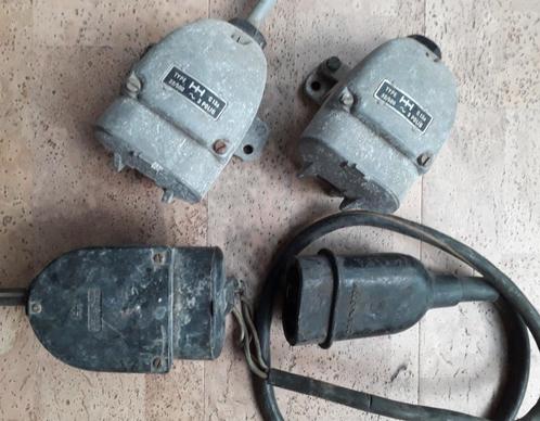 380V krachtstroom stekkers stekers machinestekkers plat igst, Doe-het-zelf en Verbouw, Elektra en Kabels, Gebruikt, Stekker, Ophalen of Verzenden