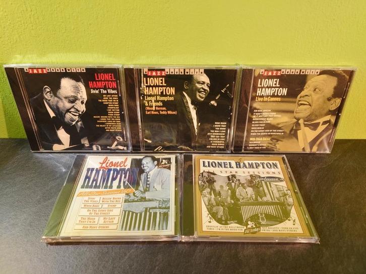 Lionel Hampton - 3x A Jazz hour with, 2x All-Star Sessions, Cd's en Dvd's, Cd's | Jazz en Blues, Gebruikt, Jazz, 1980 tot heden