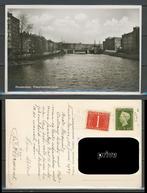 ﻿Amsterdam 1949 Pieterlastmankade Foto-Ansichtkaart 918 jdu, Ophalen of Verzenden, 1940 tot 1960, Gelopen, Noord-Holland