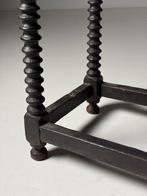 Spaanse tafel 18e eeuw antiek, Huis en Inrichting, Tafels | Sidetables, Ophalen, Zo goed als nieuw, 25 tot 50 cm, Rechthoekig