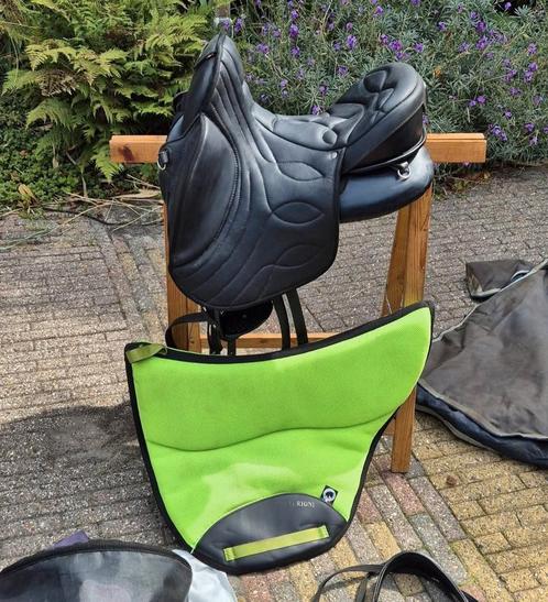 Ghost buttera piccolo inclusief singel en groene burioni pad, Dieren en Toebehoren, Paarden en Pony's | Zadels, Ophalen of Verzenden