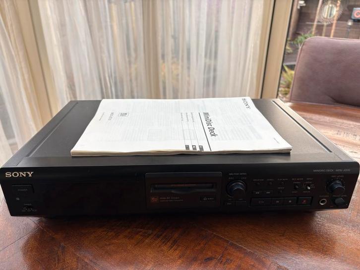Sony MD Recorder JE 510 - Zo goed als nieuw!, Audio, Tv en Foto, Walkmans, Discmans en Minidiscspelers, Minidisc-recorder, Ophalen of Verzenden