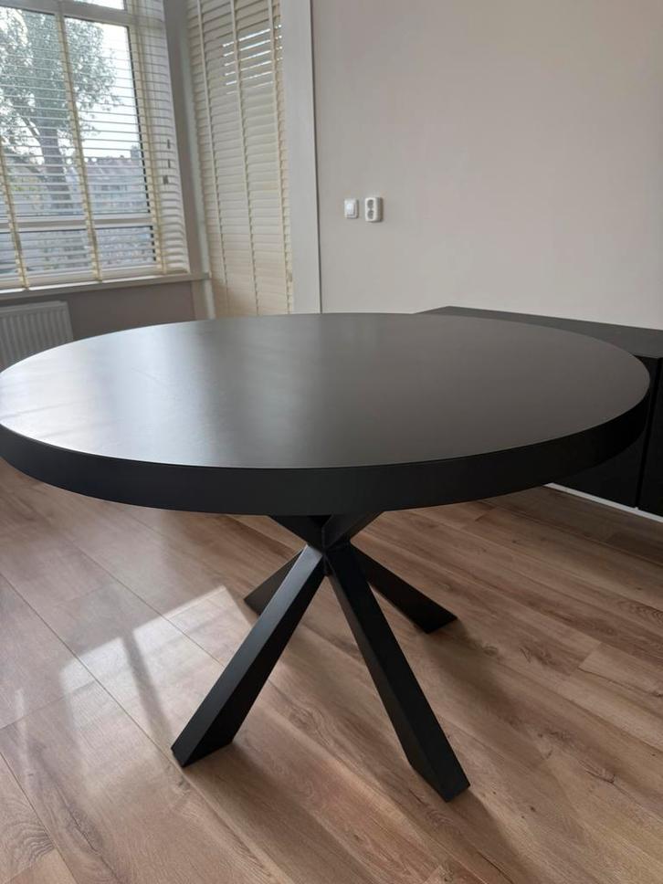 Mooie ronde eettafel in prijs verlaagd!!, Huis en Inrichting, Tafels | Eettafels, Zo goed als nieuw, 100 tot 150 cm, Rond, Ophalen of Verzenden