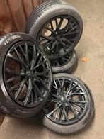 Zwarte velgen 5x100 - 215/45R17 (91Y), Auto-onderdelen, Banden en Velgen, Ophalen, Banden en Velgen, 17 inch, Personenwagen