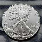 2024 American Eagle 1 oz silver, Postzegels en Munten, Munten | Amerika, Zilver, Ophalen of Verzenden, Losse munt, Noord-Amerika