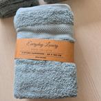 Everyday Luxury set handdoeken jadegroen 50 x 100 cm (nieuw), Ophalen of Verzenden, Nieuw, Handdoek